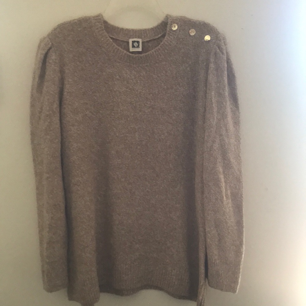 Anne Klein Women’s Tan Sweater